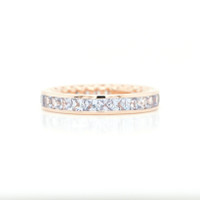 3.23 Ct. Blue Sapphire Accent Stones Ring, 18K Yellow Gold Image