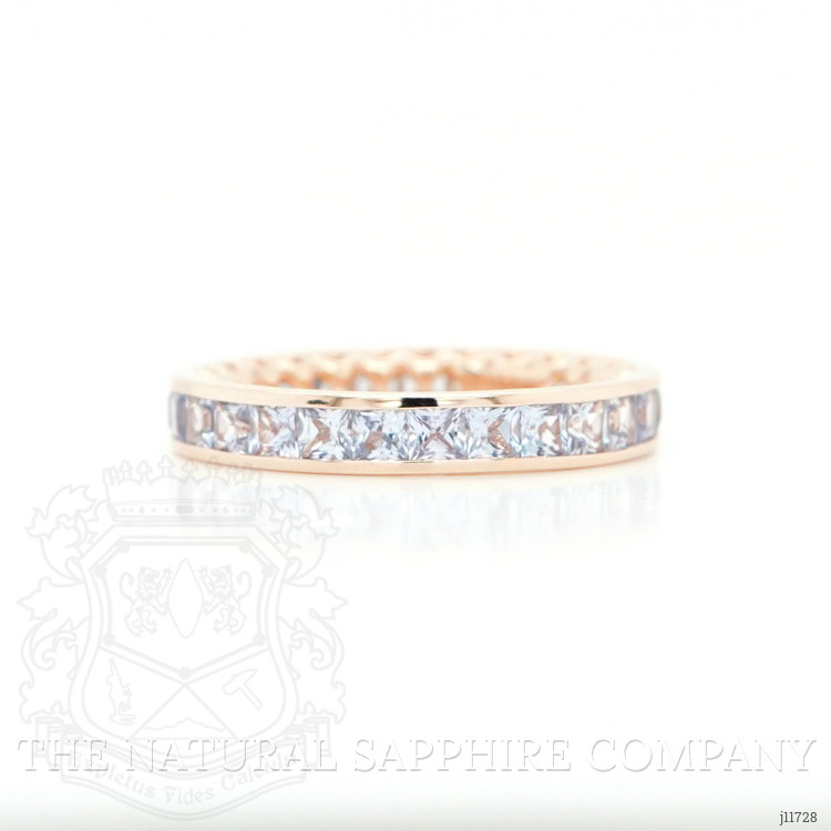 3.23 Ct. Blue Sapphire Accent Stones Ring, 18K Yellow Gold