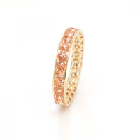 3.62 Ct. Sapphire 18K Yellow Gold ring
