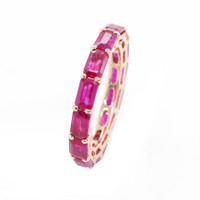 4.70 Ct. Ruby 18K Rose Gold ring