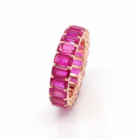 6.39 Ct. Ruby 18K Yellow Gold ring