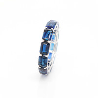 8.27 Ct. Sapphire 18K White Gold ring