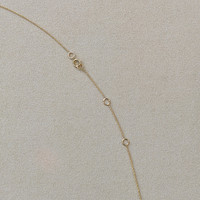 1.02 Ct. Emerald Solitaire Necklace, 14K Yellow Gold Image