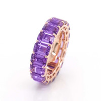 10.70 Ct. Sapphire 18K Yellow Gold ring