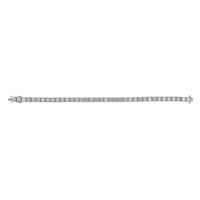 16.80&nbsp;Ct.Tw.Total Carat Weight Natural Diamond Tennis/Line Bracelet, 18K White Gold Image