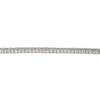 16.80 Ct.Tw.Total Carat Weight Natural Diamond Tennis/Line Bracelet, 18K White Gold Image