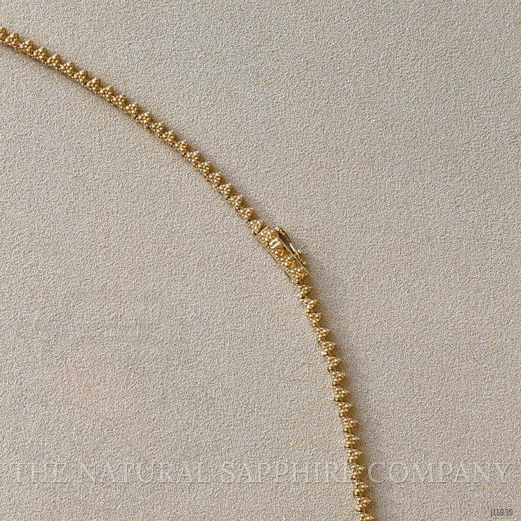 1.39 Ct. Emerald and Natural Diamond Pave Necklace, 14K Yellow Gold