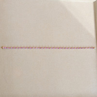 6.77&nbsp;Ct.Tw.Total Carat Weight Pink Sapphire and Natural Diamond Tennis/Line Bracelet, 14K Yellow Gold Image