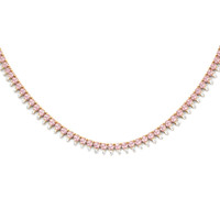 6.96 Ct. Sapphire 14K Yellow Gold necklace