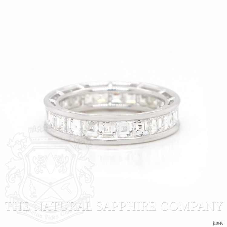 3.32 Ct. Natural Diamond Accent Stones Ring, 18K White Gold