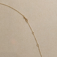 1.07 Ct. Ruby and Natural Diamond Halo Necklace, 14K Yellow Gold Image