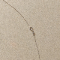 1.16 Ct. Pink Sapphire and Natural Diamond Pave Pendant, 14K White Gold Image