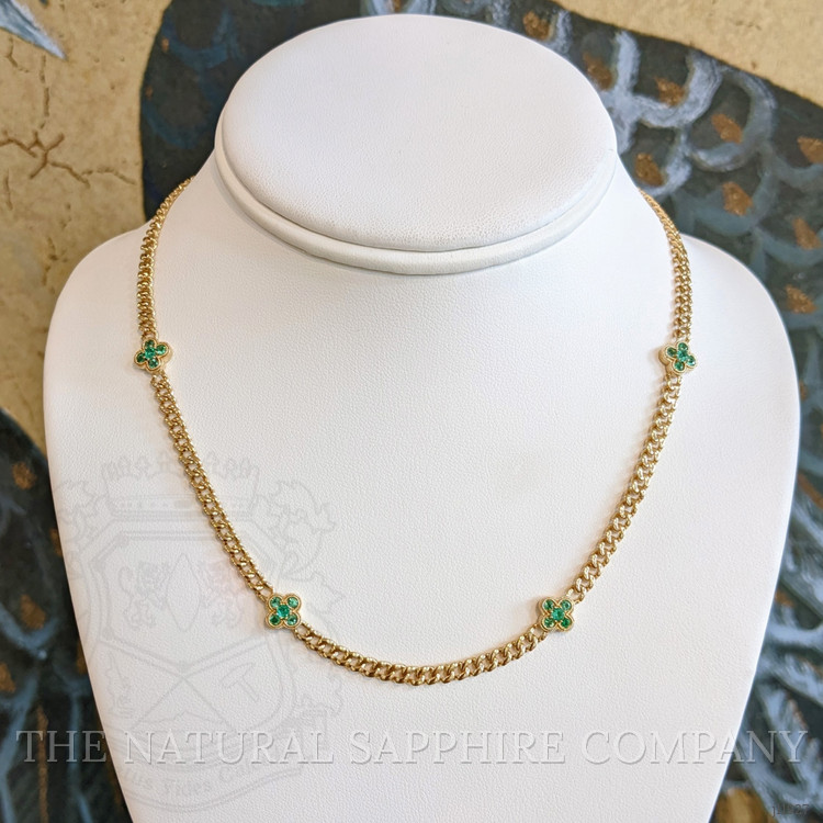 0.69 Ct. Emerald Bezel Pendant, 14K Yellow Gold