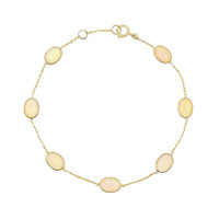 3.01 Ct.Tw. Opal 14K Yellow Gold bracelet