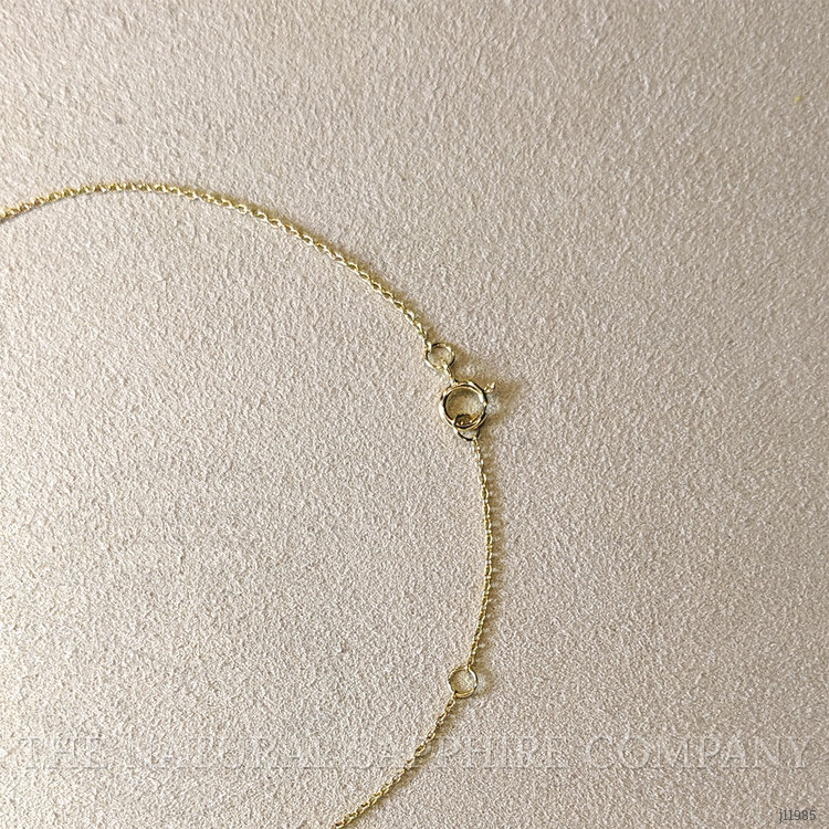 0.40 Ct. Emerald Bezel Necklace, 18K Yellow Gold
