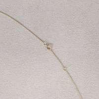 0.52 Ct. Blue Sapphire Bezel Necklace, 14K Yellow Gold Life Style