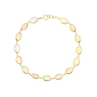 7.23 Ct.Tw. Opal 14K Yellow Gold bracelet