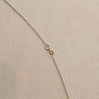 5.05 Ct. Emerald and Natural Diamond Halo Pendant, 14K White Gold Image