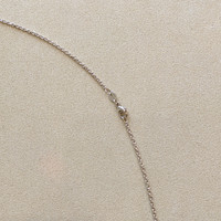 3.10 Ct. Emerald and Natural Diamond Pave Pendant, 14K White Gold Image