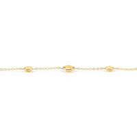3.13&nbsp;Ct.Tw.Total Carat Weight Orangish Yellow Citrine Bezel Bracelet, 10K Yellow Gold Image