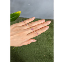 2.63&nbsp;Ct.Tw.Total Carat Weight Purple Amethyst Bezel Bracelet, 10K Yellow Gold Life Style