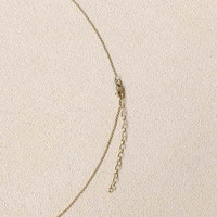 0.33 Ct. Multi Color Sapphire Bezel Necklace, 14K Yellow Gold Life Style