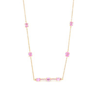 0.17 Ct. Tourmaline 14K Yellow Gold necklace