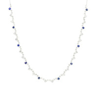 0.64 Ct. Diamond 14K White Gold necklace