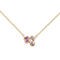 1.13 Ct. Sapphire 14K Yellow Gold necklace