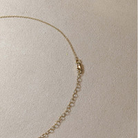 0.97&nbsp;Ct.Tw.Total Carat Weight Sapphire, Aquamarine, Ruby, Emerald, Amethyst and Natural Diamond Accent Stones Necklace, 14K Yellow Gold Life Style