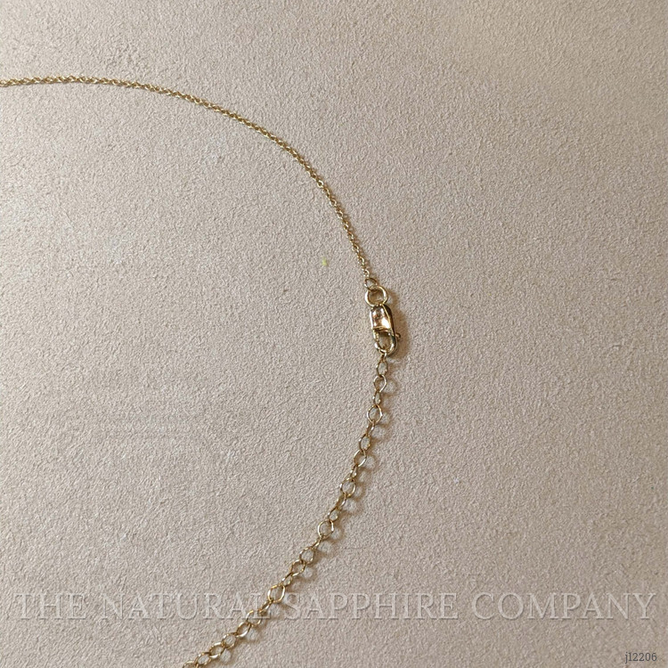 0.97 Ct.Tw. Sapphire, Aquamarine, Ruby, Emerald, Amethyst and Natural Diamond Accent Stones Necklace, 14K Yellow Gold