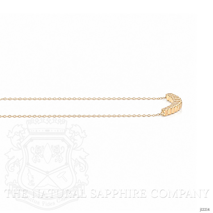 0.30 Ct. Ruby Bezel Necklace, 14K Yellow Gold
