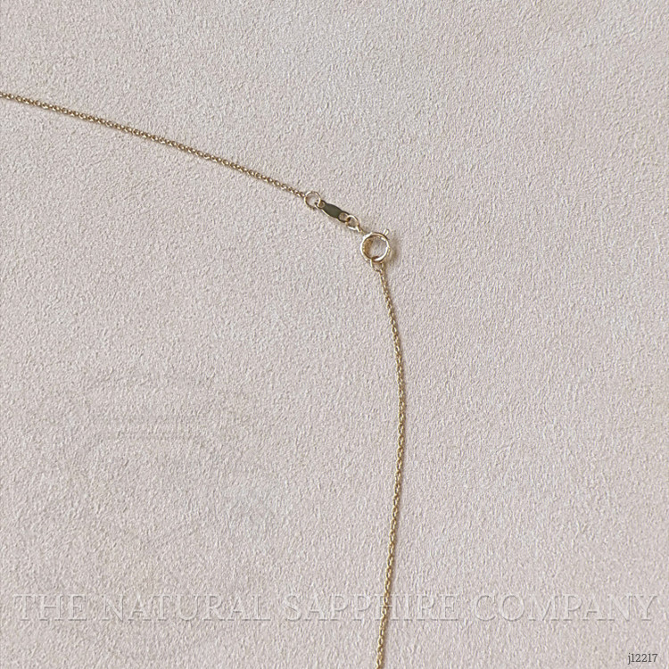 0.20 Ct. Emerald and Natural Diamond Accent Stones Necklace, 14K Yellow Gold