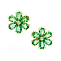 2.07 Ct.Tw. Emerald 14K Yellow Gold earring