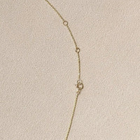 7.44 Ct. Multi Color Sapphire Bezel Necklace, 14K Yellow Gold Life Style