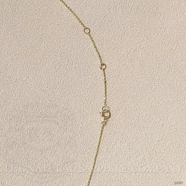 7.44 Ct. Multi Color Sapphire Bezel Necklace, 14K Yellow Gold