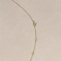 3.08 Ct. Ruby and Natural Diamond Pave Necklace, 14K Yellow Gold Life Style