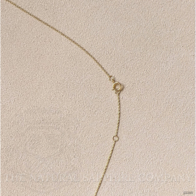 0.23 Ct. Blue Aquamarine and Natural Diamond Pave Necklace, 18K Yellow Gold