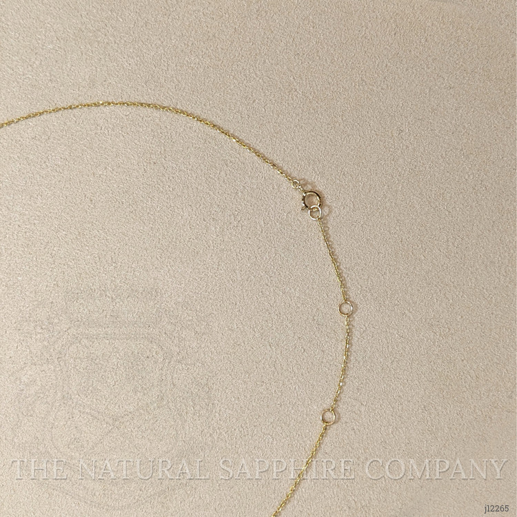 1.70 Ct. Emerald Bezel Necklace, 18K Yellow Gold
