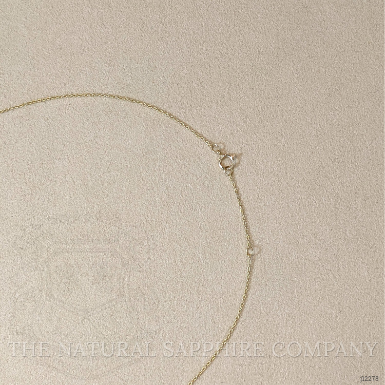 0.67 Ct. Emerald Solitaire Necklace, 14K Yellow Gold