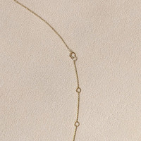 2.55 Ct. Emerald Bezel Necklace, 14K Yellow Gold Life Style