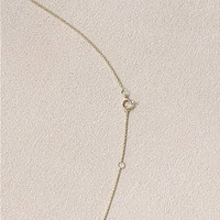0.52 Ct. Blue Sapphire and Natural Diamond Pave Necklace, 14K Yellow Gold Life Style