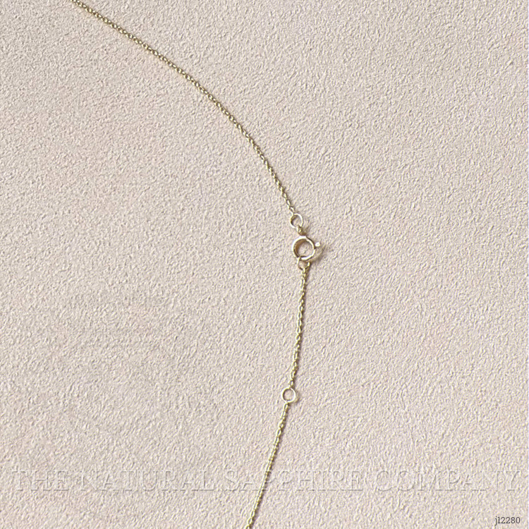 0.52 Ct. Blue Sapphire and Natural Diamond Pave Necklace, 14K Yellow Gold