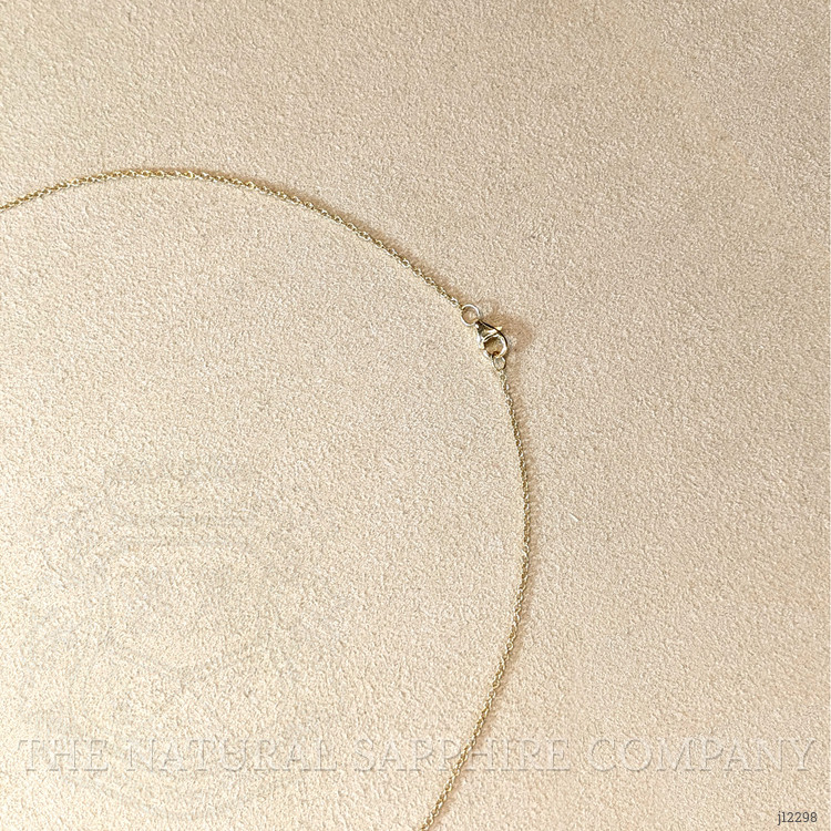 0.96 Ct. Blue Sapphire Bezel Pendant, 14K Yellow Gold