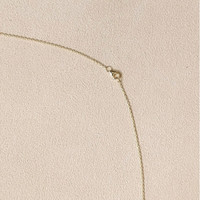 0.53 Ct. Emerald Bezel Pendant, 14K Yellow Gold Life Style