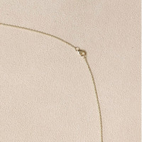 0.50 Ct. Emerald Bezel Pendant, 14K Yellow Gold Life Style