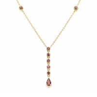 0.21 Ct. Sapphire 14K Yellow Gold necklace