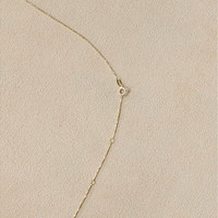 1.00 Ct. Pink Sapphire Bezel Necklace, 14K Yellow Gold Life Style