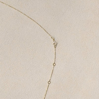 0.97 Ct. Ruby Solitaire Necklace, 14K Yellow Gold Life Style