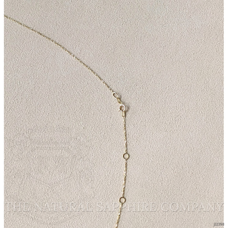 0.24 Ct. Emerald and Natural Diamond Accent Stones Necklace, 14K Yellow Gold